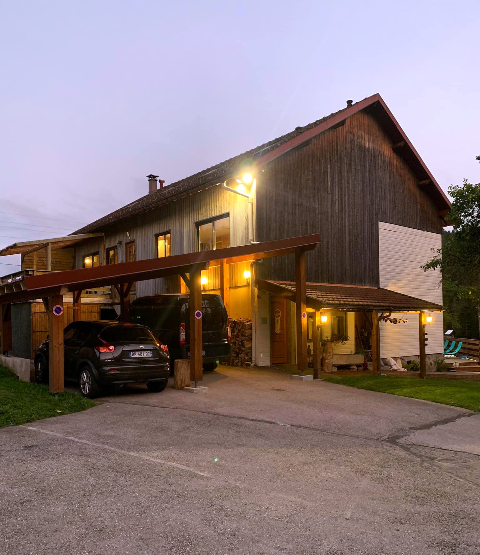 Gîte de bien-être Xonrupt-Longemer accès et parking